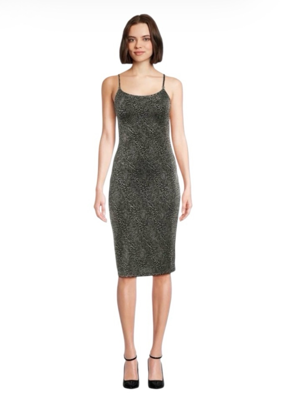 Planet Gold Juniors Shimmering Metallic Slip Dress Size L